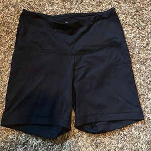 Black biker/workout shorts